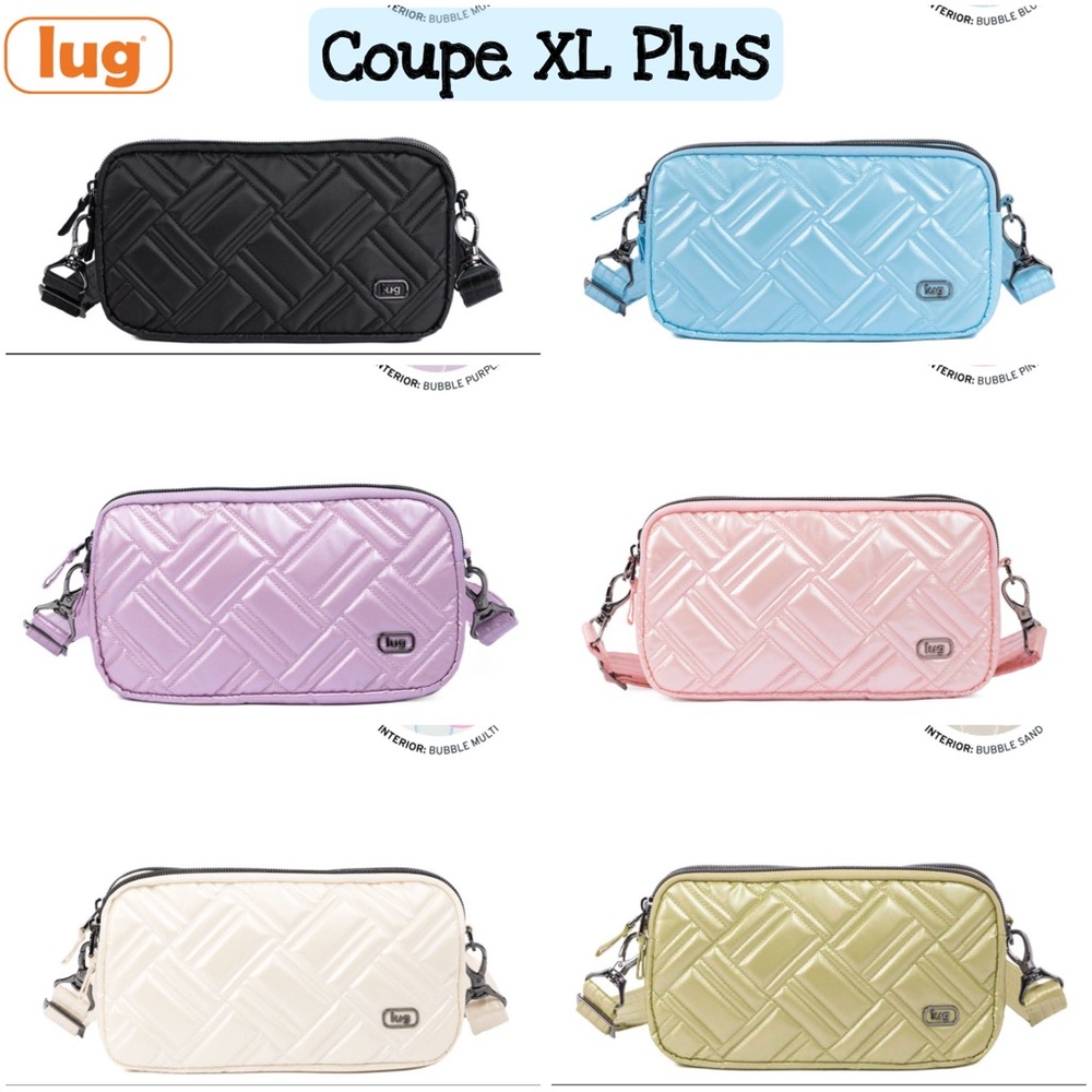 Lug Coupe XL Plus Convertible Crossbody Bag NWT - Multiple Colors